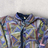 Vintage Windbreaker Jacket - L
